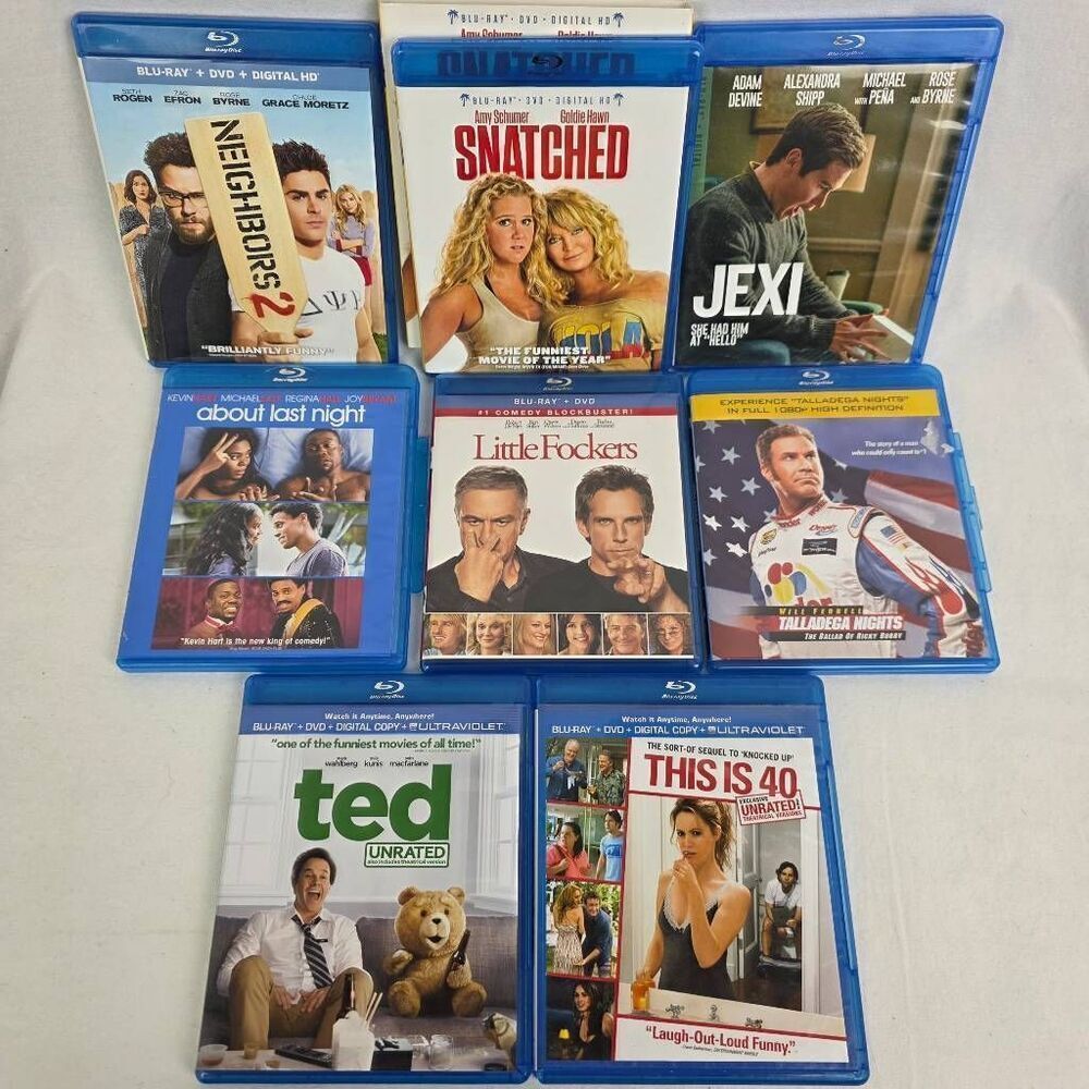 Comedy Blu-ray Lot Ted Neighbors Talladega